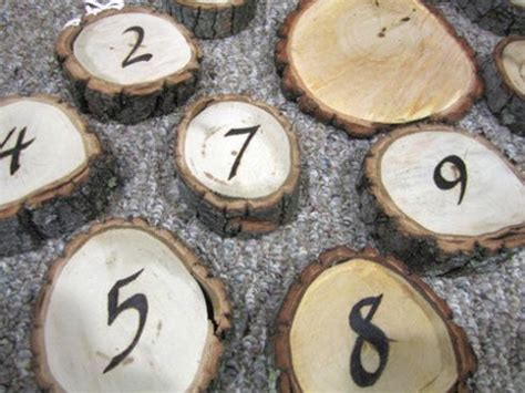 DIY Rustic Table Numbers Tutorial | Spot of Tea Designs