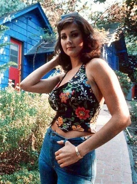 A young and groovy Lynda Carter, 1970s