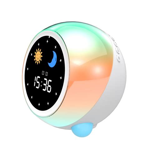 Buy Kids Alarm Clock Time to Wake Up Alarm Clock for Kids,Can Connect ...