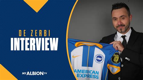 Meet Brighton & Hove Albion's New Head Coach Roberto De Zerbi - YouTube