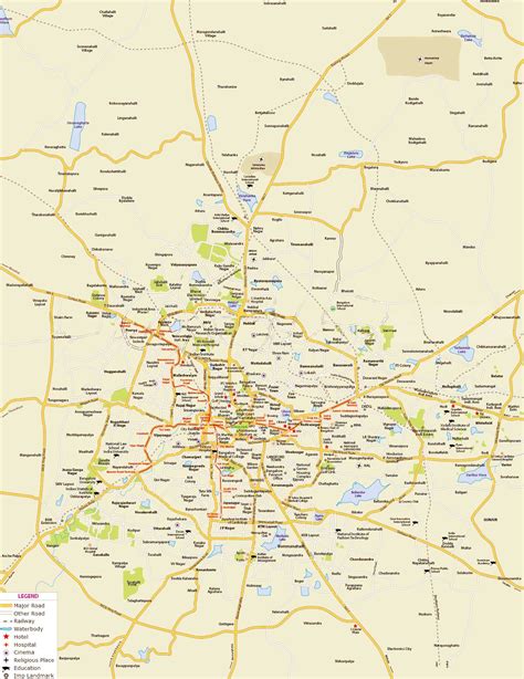 Bengaluru International Airport Map