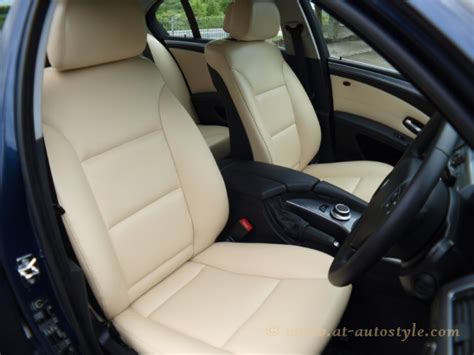 BMW 5 series E60 leather interior – A&T Autostyle