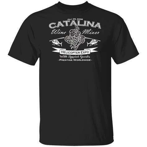 Catalina Wine Mixer Helicopter Unisex T Shirt