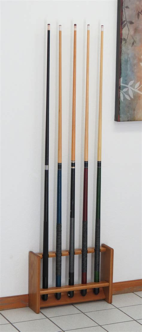 Wooden Mallet | Oak Pool Cue Racks