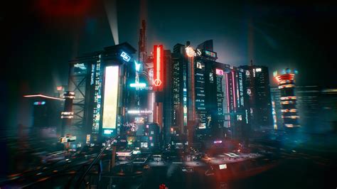 cyberpunk, 4K, video games, NightCity, Cyberpunk 2077, night HD Wallpaper