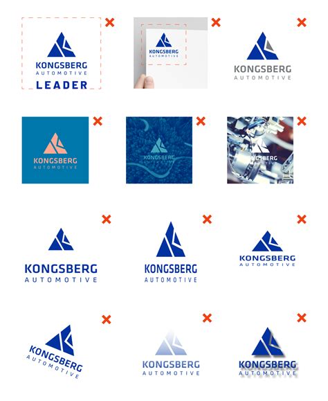 KONGSBERG AUTOMOTIVE brand guidelines and assets