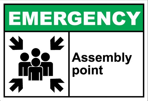 emerH001 - assembly point - SafetyKore.com