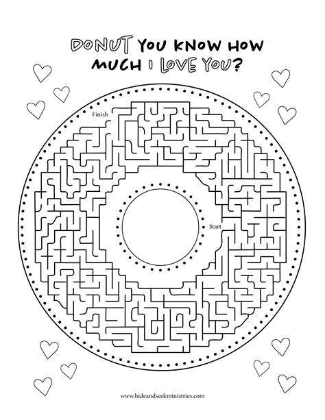 Love Maze - Free Bible Worksheets | Free bible printables, Bible ...