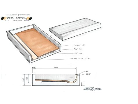 DIY Pool Coping on Behance