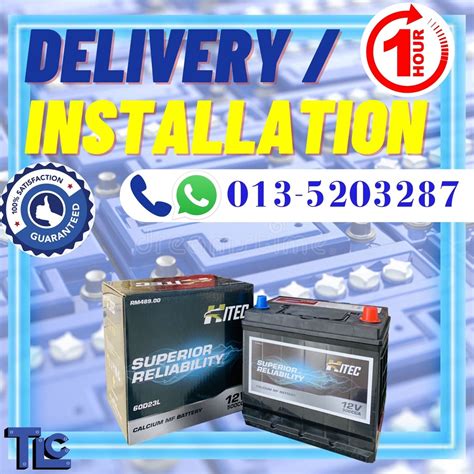 [CAR BATTERY] HITEC BATTERY 80D23L MAINTENANCE FREE BATTERY | Shopee ...