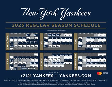 Printable Mlb Schedule