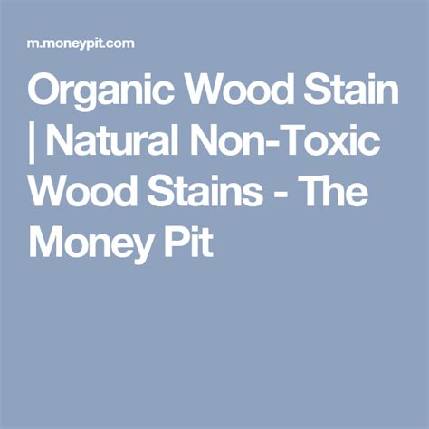 Non-Toxic, Natural Wood Stain Using Coffee, Berries & More! | The Money ...