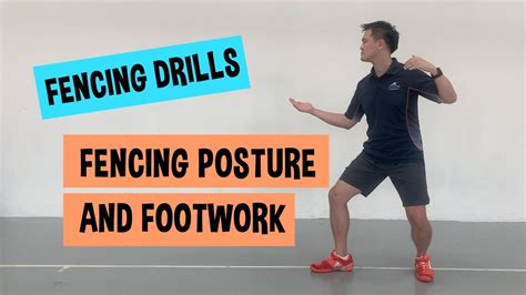 Basic Fencing Posture and Footwork - Follow Along Drills - YouTube