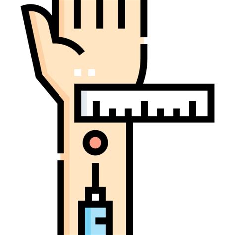 Mantoux test Detailed Straight Lineal color icon