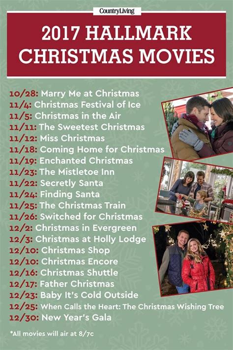 Hallmark New Christmas Movies - starts tonight | Hallmark christmas ...