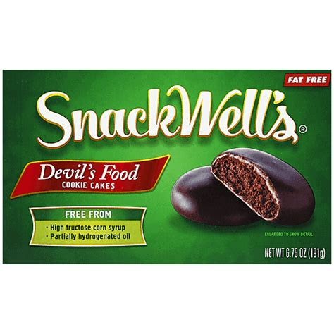 SnackWell's® Devil's Food Cookie Cakes 6.75 oz. Box | Chocolate ...