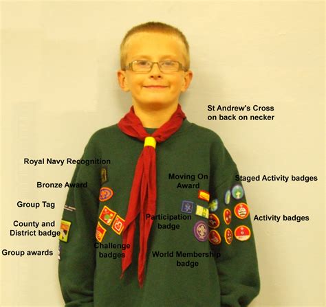 Cub Scout Badges On Uniform - Lesbian Mature