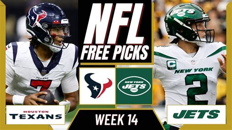 TEXANS vs. JETS NFL Picks and Predictions (Week 14) | NFL Free Picks ...