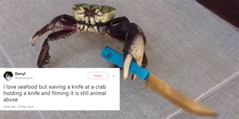 The true story behind the viral knife crab is actually disturbing ...