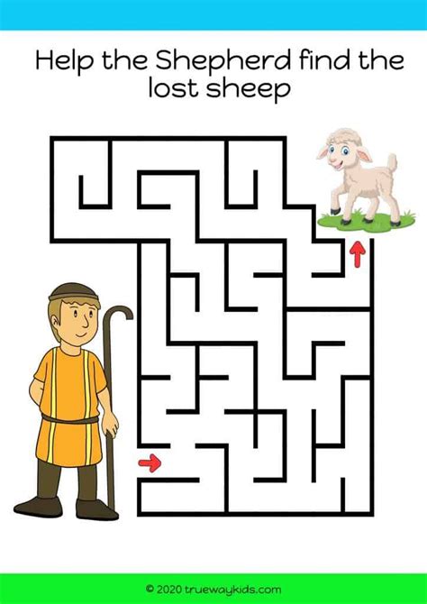 Parable Of The Lost Sheep Activities For Kids