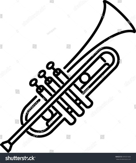 10,032 Trumpet outline Images, Stock Photos & Vectors | Shutterstock