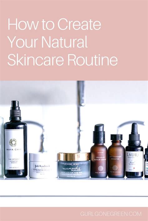 How to create an organic skincare routine, natural beauty, clean beauty ...