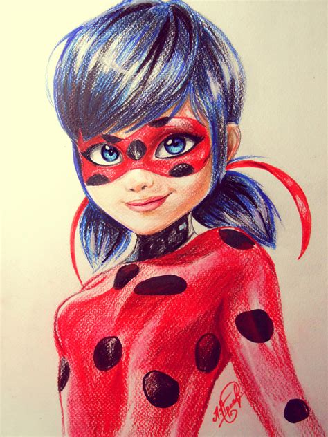 Miraculous Ladybug Cartoon Drawing - 24+ Ladybug Drawing Pics ...