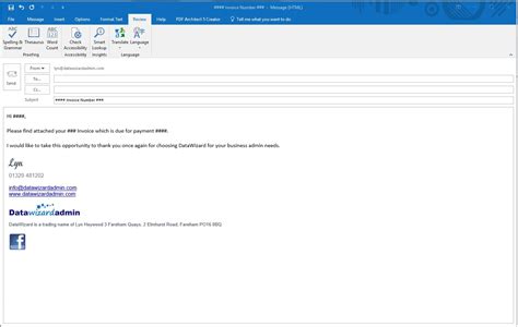 How To Build An Email Template In Outlook