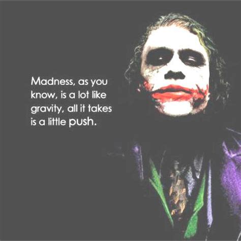 The Joker Heath Ledger Quotes