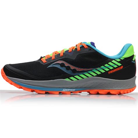 Saucony Peregrine 11 Men's Trail Shoe - Black/Future | The Running Outlet