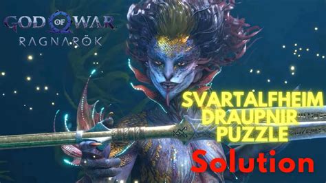 Svartalfheim draupnir Puzzle God Of War step by step Guide {100% works ...