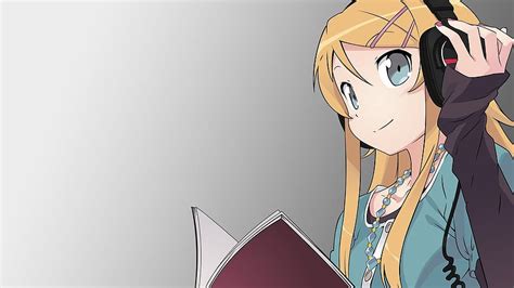 Oreimo, Kirino Kousaka, Headphones, Blonde for iMac 27 inch HD ...