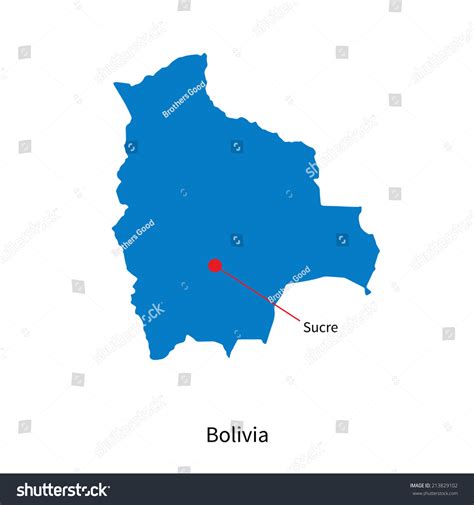 Bolivia Capital Map