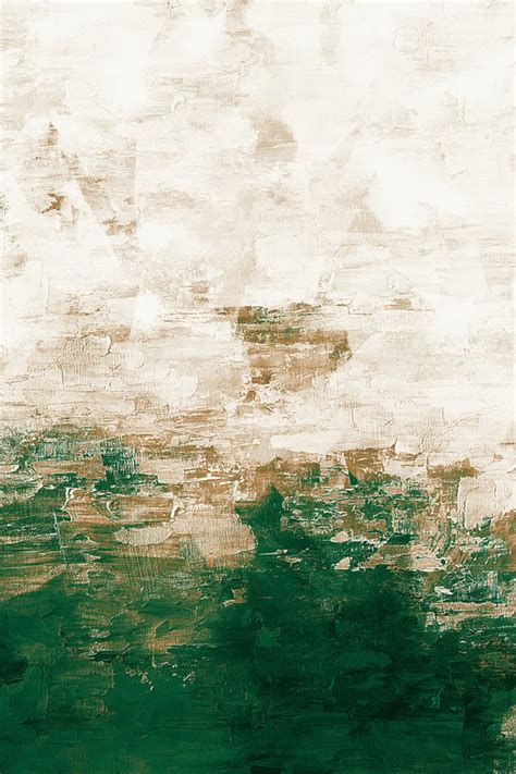 Abstract Painting no. 1 Green by Adriano Oliveira on Artfully Walls ...