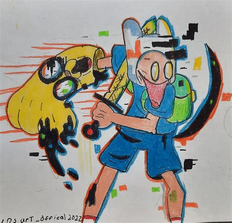 I draw corrupted finn and jake cus I was bored : r/Pibby