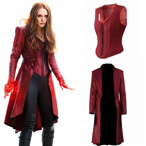 Cosplay Costume From Avengers Infinity War Scarlet Witch