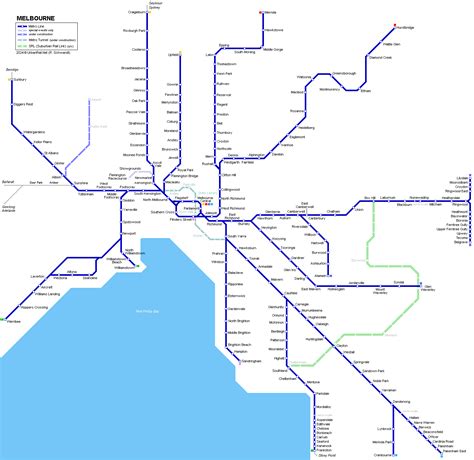 UrbanRail.Net > Oceania > Australia > Victoria > Melbourne Metropolitan ...