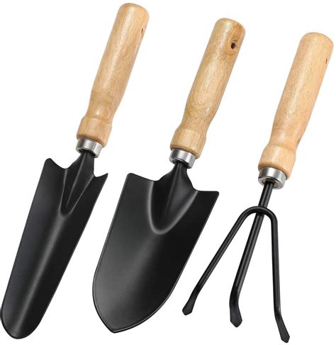 Garden Plant Tools,Garden Hand Shovels Set 3 Pack Shovel, Spade Shovel ...