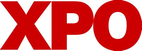 XPO Logistics logo in transparent PNG and vectorized SVG formats