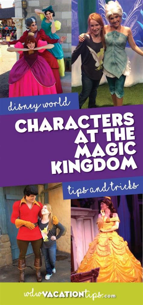 Disney Characters at the Magic Kingdom • WDW Vacation Tips