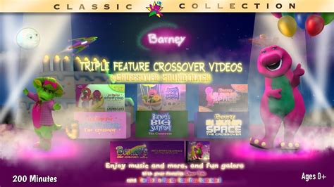 Barney: 3-Pack Crossovers + Crossover Soundtrack V2: Official Trailer ...