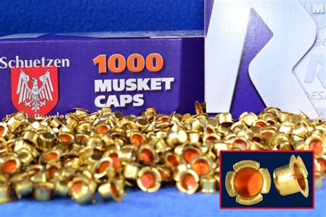 Schuetzen™ Musket Caps – 4 Wing Musket Caps (100 to 5000 Count ...