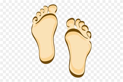 Human Feet Cartoon Clip Art - Turkey Feet Clipart - FlyClipart