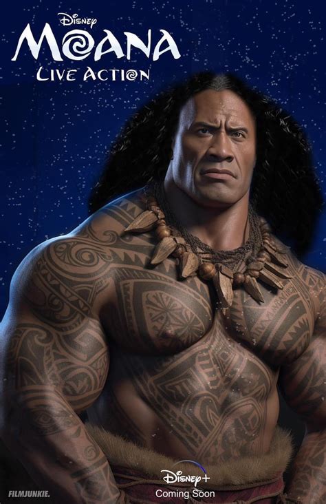 Some Art of the Rock as Maui : r/hardimages