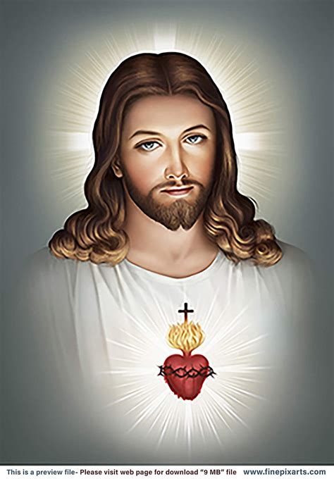 SACRED HEART OF JESUS. Jesus christ painting, Jesus christ , Jesus ...