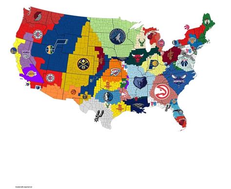 NBA Conference Finals Imperialism Map : r/nba