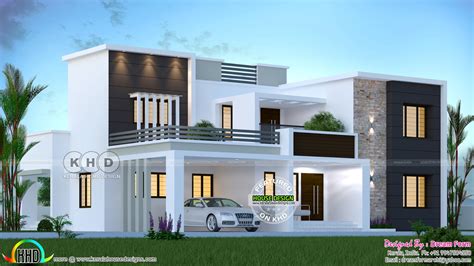 3155 sq-ft 4 bedroom modern house plan - Kerala Home Design and Floor ...