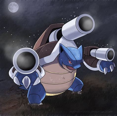 Blastoise Gen 1 mega evolution Gen 6 Pokémon starter fan art in 2020 ...