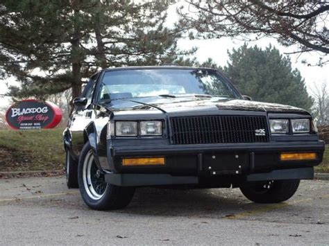 1987 Buick Regal GNX 3,031 Miles Black Coupe V8 Automatic - Classic ...