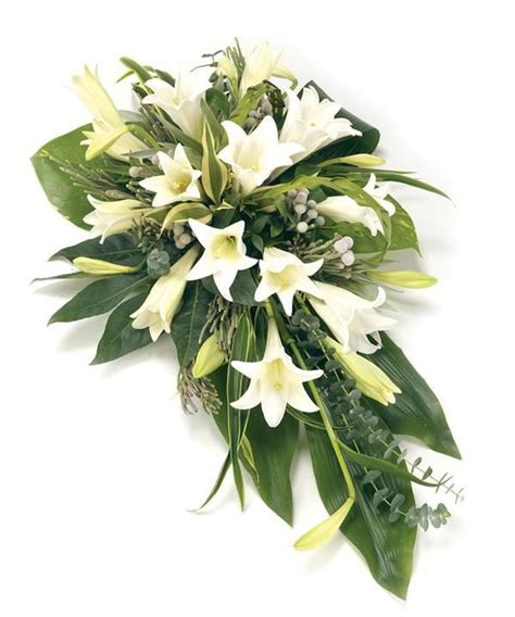 Send Funeral Flowers Delivery in UK - Buy Lily Spray | Fineflora ...